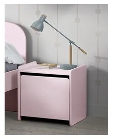 Розово нощно шкафче Kiddy - Vipack