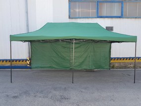 Сгъваема шатра тип хармоника 3x6 зелена SQ