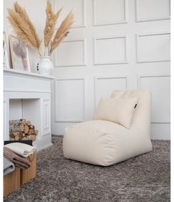 Кафяв пуф от букле Tube – SLOWDOWN