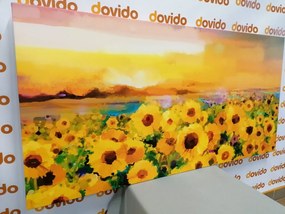 Картина на платно – Слънчогледово поле