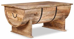 243977 vidaXL Маса за кафе от мангово дърво масив, 88x50x40 cм