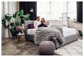 Сив и кафяв диван Jagger pouf - Bonami Essentials