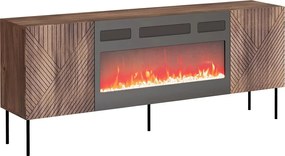 TV шкаф Art Deco 190 EF-Кафяво