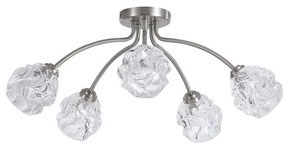 Searchlight 11525-5SN - Плафон-полилей ASTRAL 5xG9/33W/230V матов хром