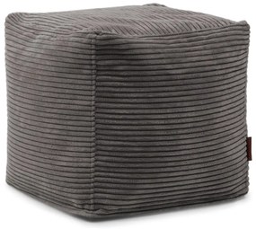 Пуф от рипсено кадифе в цвят горчица Up! MooG – SLOWDOWN