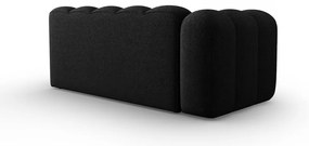 Черно-антрацитен модулен диван (ляв ъгъл) Lupine – Micadoni Home