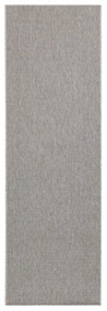 Сива пътека за открито и закрито 80x250 cm Nature – Hanse Home