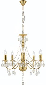 ЛАМПА EBT015-5CP Gold