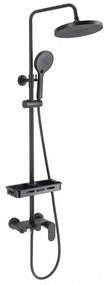 Душ система със смесител, пита, слушалка и шлаух ICT 8890B, Inter Ceramic