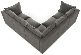 Тъмносив ъглов диван Manao – Makamii