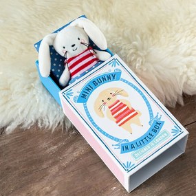 Плюшена играчка Mini Bunny in a Little Box – Rex London