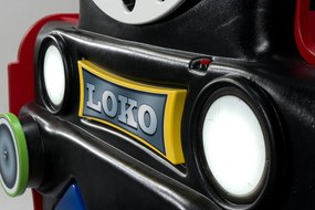 Детско легло Lokomotive-Kokkino
