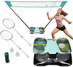 Комплект за бадминтон 4в1 с мрежа, ракети и калъф - TRIZAND