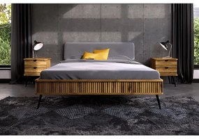 Нощно шкафче от дъбова дървесина в естествен цвят Kula - The Beds