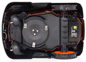 Разопакован: Косачка-робот NAC RLM1500G2-NG, 1500M2, 28V, Li-Ion 4.0Ah, Черен/оранжев