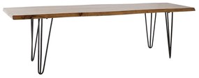 Пейка DKD Home Decor 160 x 46 x 46 cm Естествен Черен Светло кафяв Alpino
