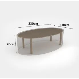 Nortene - Водоустойчиво покривало за градинска мебел Covertop - 230 х 130 х 70см