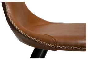 Кафяв стол от изкуствена кожа Flair - DAN-FORM Denmark