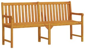 316612 vidaXL Градинска пейка, 180 cм, акациево дърво масив