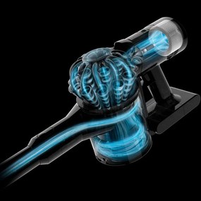 Вертикална прахосмукачка Dyson V8 Origin 400394-01, 150AW, 540мл, 110000 rpm/min, Автономност до 40 мин, HEPA, Лилав/сребрист