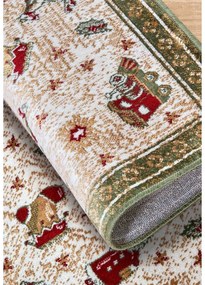 Зелен килим с коледен мотив със смес от памук 50x80 cm Toy's Delight Green Christmas – Villeroy&amp;Boch