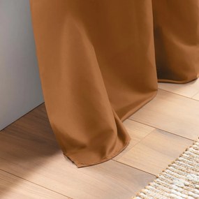 Кафяво перде от микрофибър 140x280 cm Absolu – douceur d'intérieur