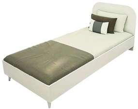 Бяло единично легло 90x190 cm Lavinia - Kalune Design