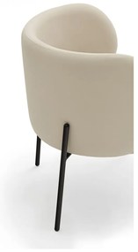 Бял фотьойл от изкуствена кожа Mogi - Teulat