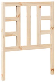 817815 vidaXL Горна табла за легло, 81x4x100 см, бор масив