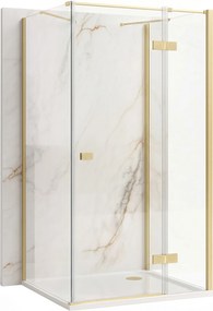 Душ кабина Rea Atlas 120x80 Brush Gold