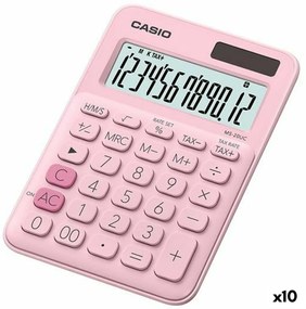 Калкулатор Casio MS-20UC 2,3 x 10,5 x 14,95 cm Розов (10 броя)