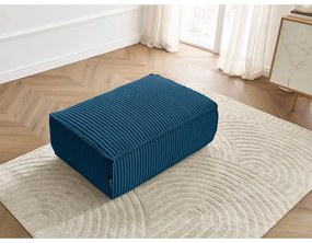 Синя табуретка от рипсено кадифе Chelsea – Bobochic Paris