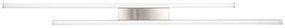 LED осветително тяло за таван в сребрист цвят 8x110 cm Odio – Trio