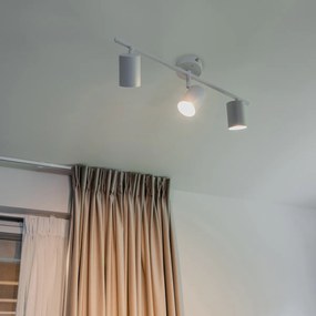 Модерен таванен прожектор бял 3-светлини регулируем - Jeana