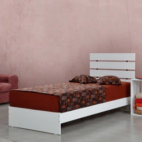 Бяло единично легло 120x200 cm Fuga - Kalune Design