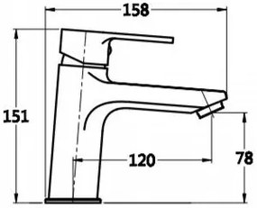 Кран за тоалетна Ideal Vector