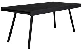 Трапезна маса от тиково дърво 90x180 cm Suri - White Label