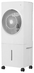 Охладител за въздух и овлажнител Elite ACS-2595, 60W, За помещения до 20 м2, 5.5 л, 3 скорости, 760 м3/ч, Таймер, Бял