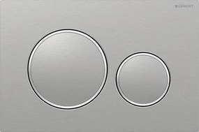 Geberit 115.882.SN.1 - Промивен бутон Sigma20 24,6x16,4 cm неръждаема стомана