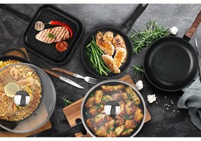 Алуминиева тенджера с капак ø 28 cm Grande - Orion