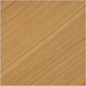 Кръгла сгъваема трапезна маса с допълнителна плоча от декор от дъб ø 120 cm Bundaberg – House Nordic