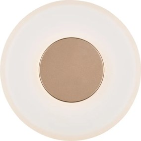 Бежова LED затъмняваща се стенна лампа ø 22 cm Celeste – Trio