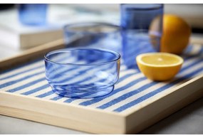 Сини стъклени купички в комплект от 2 бр. 500 ml Torino – Lyngby Glas