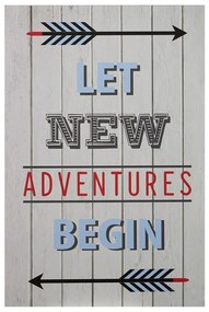 Детска картина 30x45 cm Let New Adventures Begin - Premier Housewares