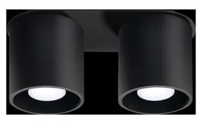 Черно таванно осветително тяло Roda - Nice Lamps