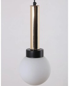 Висяща лампа със стъклен абажур ø 15 cm Cota - Squid Lighting