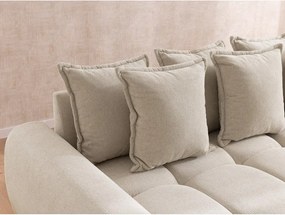 Бежов ъглов диван (ляв ъгъл) Albane – Ropez