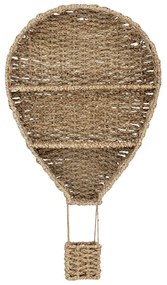 Детски стенен шкаф за книги от морска трева в естествен цвят 59x105 cm Ditter - Bloomingville Mini