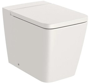 Тоалетна чиния Roca SQUARE - A347537650, долепена до стената, двойно оттичане, 36x56x40см