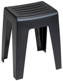 Черна табуретка за душ Kumba - Wenko